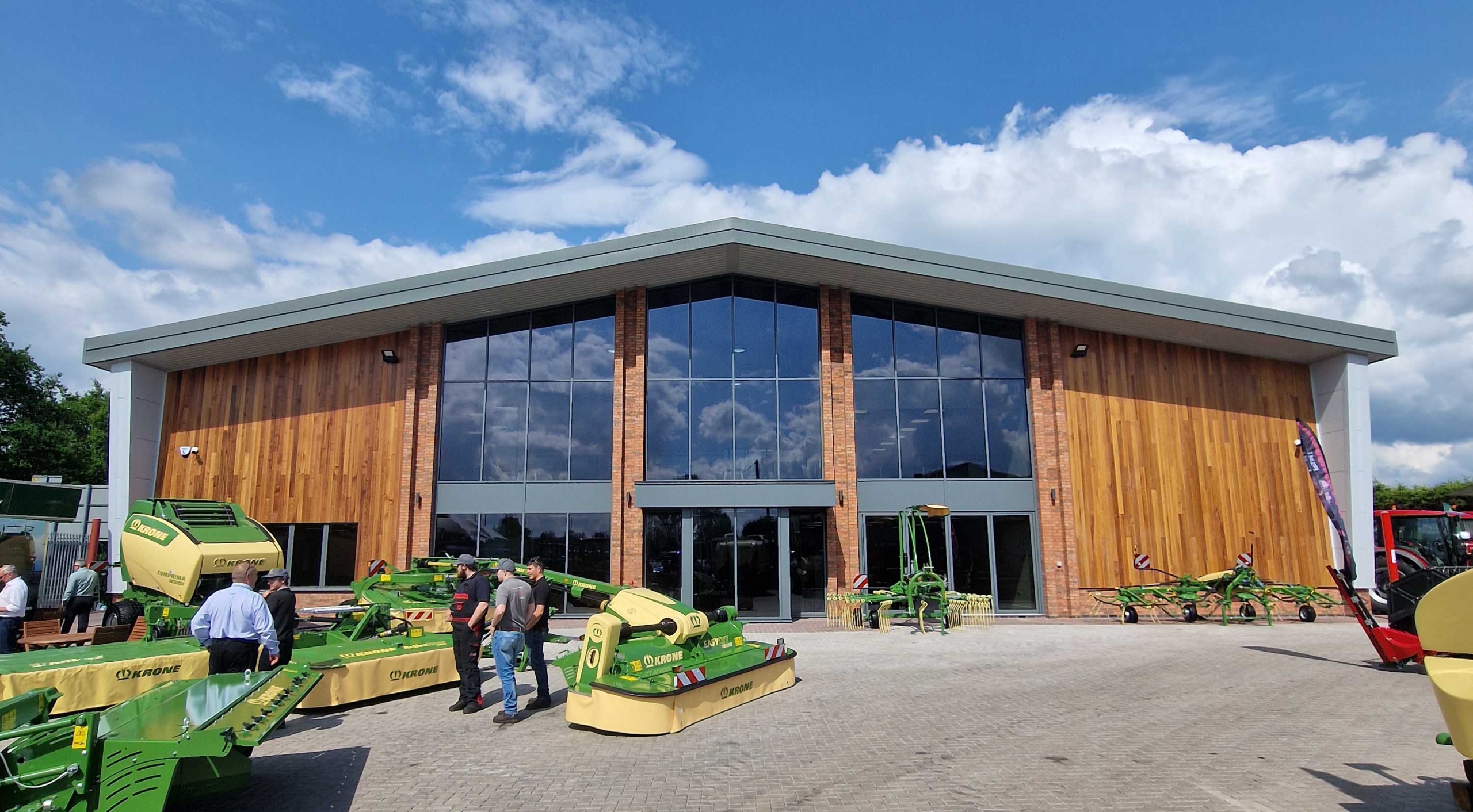 Front Cladding Tractor Startin Tractors - Archers Steel Work and Cladding Tamworth